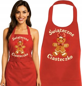 Konyhai kötény Karácsonyi Süti Uniszex ajándék karácsonyra