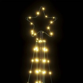 meleg fehér LED karácsonyfa 363 LED 182 cm