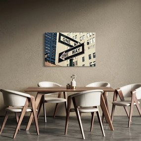 Kép - New York ONE WAY (90x60 cm)