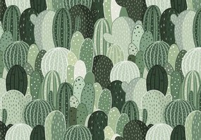 Fotótapéta - Kaktuszparadicsom (147x102 cm)