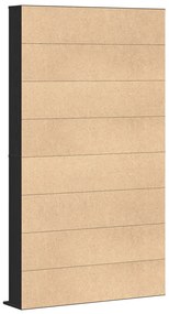 CD Szekrény Fekete Tölgy 101x23x177,5 cm Mérnöki Fa