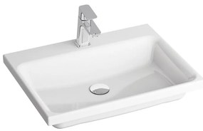 Ravak XJX01260001 - Beépíthető mosdó COMFORT 60x46 cm kerámia/fehér