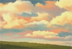 Fotótapéta Flizelina Nappali és Hálószoba Ég felhők 152x104 Ragasztó