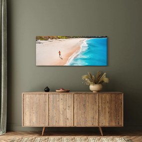 Kép - Strandfutás (120x50 cm)