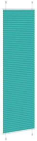 pliszírozott redőny Benzinzöld 55x200 cm szövetszélesség
