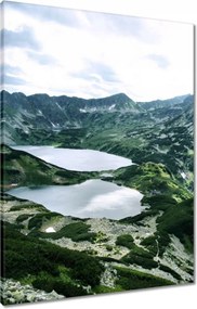 Vászonkép 60x80 Tátra-völgy 5 tó