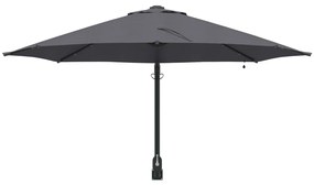 Fali napernyő LED-del Antracit 248 cm