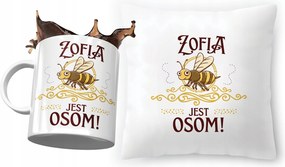 Zsófia párna ajándék bögre szett fényképes nyomtatással