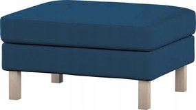 Dekoria Lábtartó huzat Karlstad Ikea kék