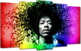 Vászonkép 100x60 Szivárvány Hendrix