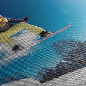 Kép - Snowboardos (90x60 cm)