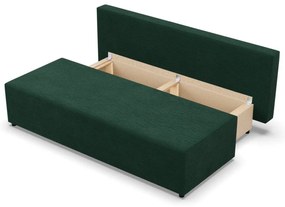 Nobu kanapé, kordbársony, zöld