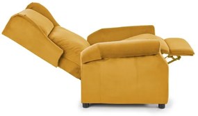 Állítható fotel RELAXA sárga