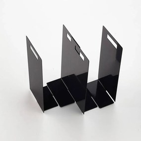 Fekete fém törölközőtartó állvány szett 2 db-os Tower – YAMAZAKI