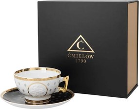 Ćmielów Ínyenc Athéna Jubileumi Csésze 220 ml Aranyozott