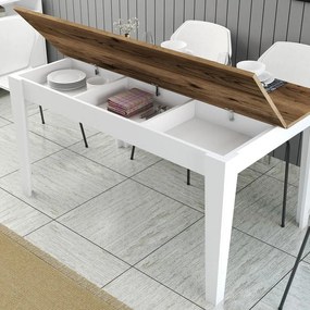 Étkező asztal Milan 520 - Walnut, White