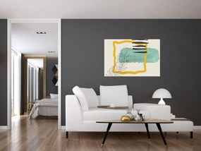 Kép - Absztrakt lapok N⁰2 (90x60 cm)
