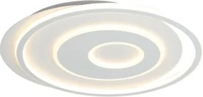 Brilagi - LED dimmelhető mennyezeti lámpatest IRIS LED/83W/230V 46x50 cm fehér + távirányító