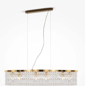 MAYTONI DIA005PL-06G DUNE Kristály Függesztett Lámpa Arany E14 IP20