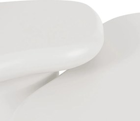 Dohányzóasztal szett fehér színben - ROSALIE