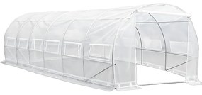 Fóliasátor 200x300x600 cm erősített vázzal+fólia