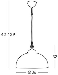 Kolarz 731.32.55 - Csillár zsinóron NONNA 1xE27/75W/230V