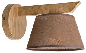 Fali lámpa ANTONIO 1xE14/40W/230V tölgy