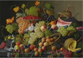 Dekoratív Fotótapéta Falra Gyümölcs kompozíció 208x146 Ragasztó