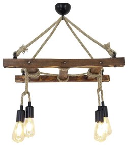 Barna függőlámpa Halat – Opviq lights