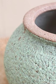 Pottery Pots Zeusz virágcserép, rusztikus zöld színű, több méretben - PotteryPots méret: H - ø 69 cm | m. 58 cm