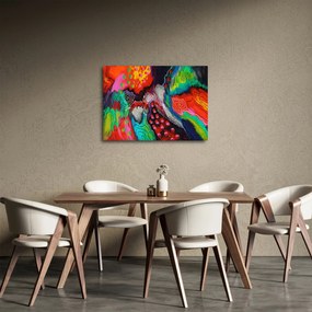 Absztrakt kép - színek (70x50 cm)