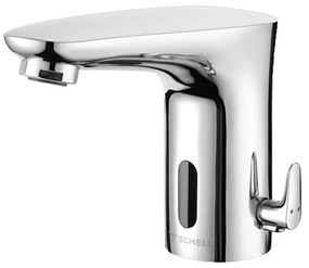 SCHELL Modus 2 E mosdó csaptelep, elektronikus, hőmérsékletszabályzóval, elemes, 6V