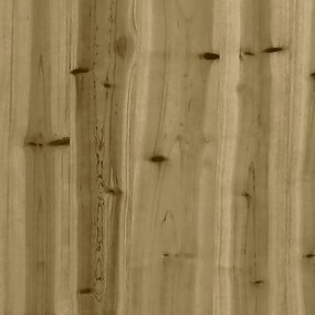 impregnált fenyőfa kerti virágláda 110x40x45,5 cm