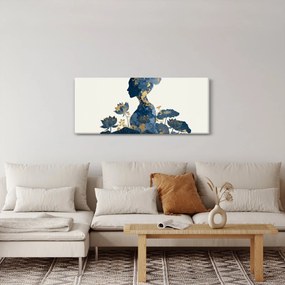 Kép - Márvány női profil (120x50 cm)