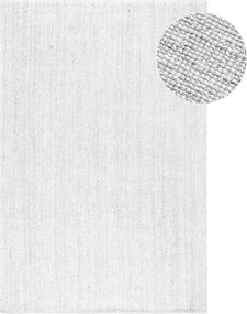 Világosszürke kétoldalas-kézi szövésű juta szőnyeg 60x90 cm Bouclé Jaipur – Hanse Home