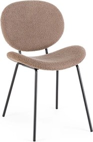 Bézs kárpitozott étkezőszék Maddie – Yes Everyday