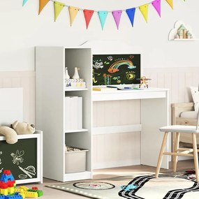 Táblafesték Íróasztal Fehér 120 x 45 x 118.5 cm Faanyag