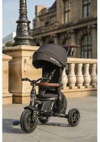 QPlay - Gyermek tricikli 7 az 1-ben COMFO MAX fekete