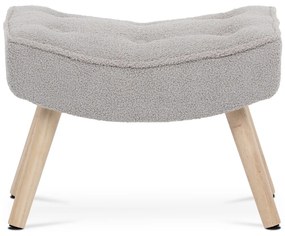 Bouclé GREY2 lábtartó, szürke