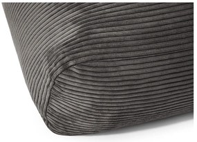 Krémszínű kordbársony gyerek babzsákfotel Snug 80 – SLOWDOWN