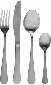 Szatén evőeszköz szett 6 személyes szatén acél