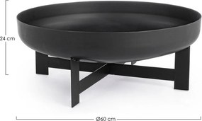 Tűzrakó ø 60 cm Efesto – Bizzotto