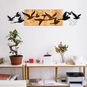 Albatros fém fali dekoráció, 111×25 cm