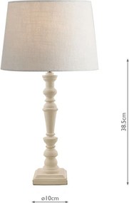 Laura Ashley Tate 3437211-Q Asztali lámpa IP20