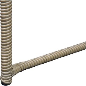 Bézs-világosbarna kétszemélyes kerti lounge szett Modular – Unique Furniture