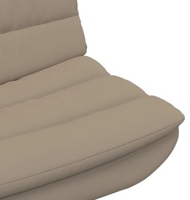 Forgószék Kávé Poliészter, Fém alap Standard Ergonómikus