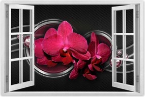 Plakátok 90x60 Orchidea golyókkal