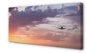 Canvas képek Felhők ég könnyű repülőgépek 100x50 cm