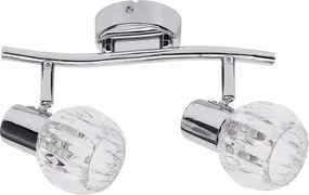 Rabalux beltéri karos spotlámpa e14 2x40w króm lauren