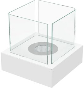 BIO kandalló TANGO3 30,3x30 cm, 1 kW, fehér, TANGO3/BIALY/TUV